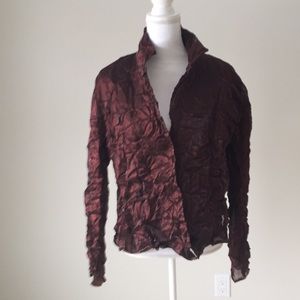 Comm Il Faut Brown jacket